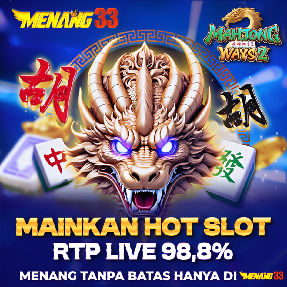 MENANG33: Situs Slot Online Terbaik dengan Jackpot Besar!